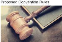 Proposed Convention Rules Proposed Convention Rules