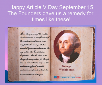 George Washington, Article V Day Meme George Washington, Article V Day Meme